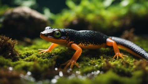  Newt: A Small Amphibian With Big Personality and Exquisite Camouflage Skills!